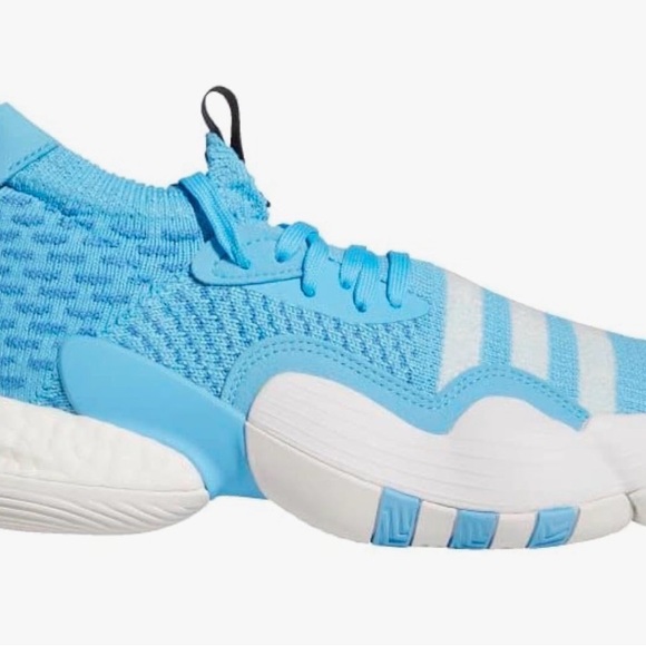adidas Blue and White Athletic Shoes main image 4